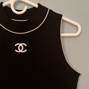 Chanel sleeveless top